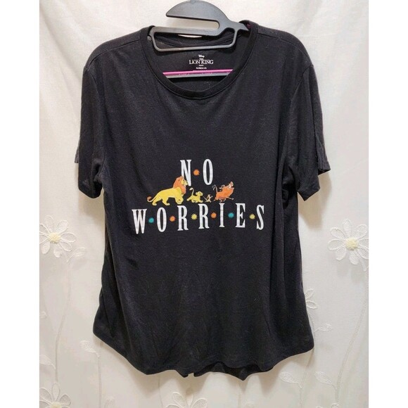 Disney The Lion King Lady Junior XL 15/17 T-Shirt Graphic Cartoon Y2K Nostalgic - Picture 1 of 12